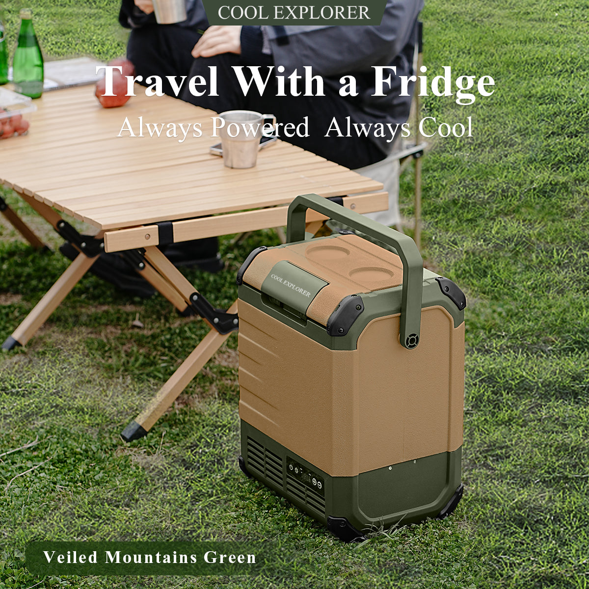 COOL EXPLORER K10 Portable Car Fridge 10L