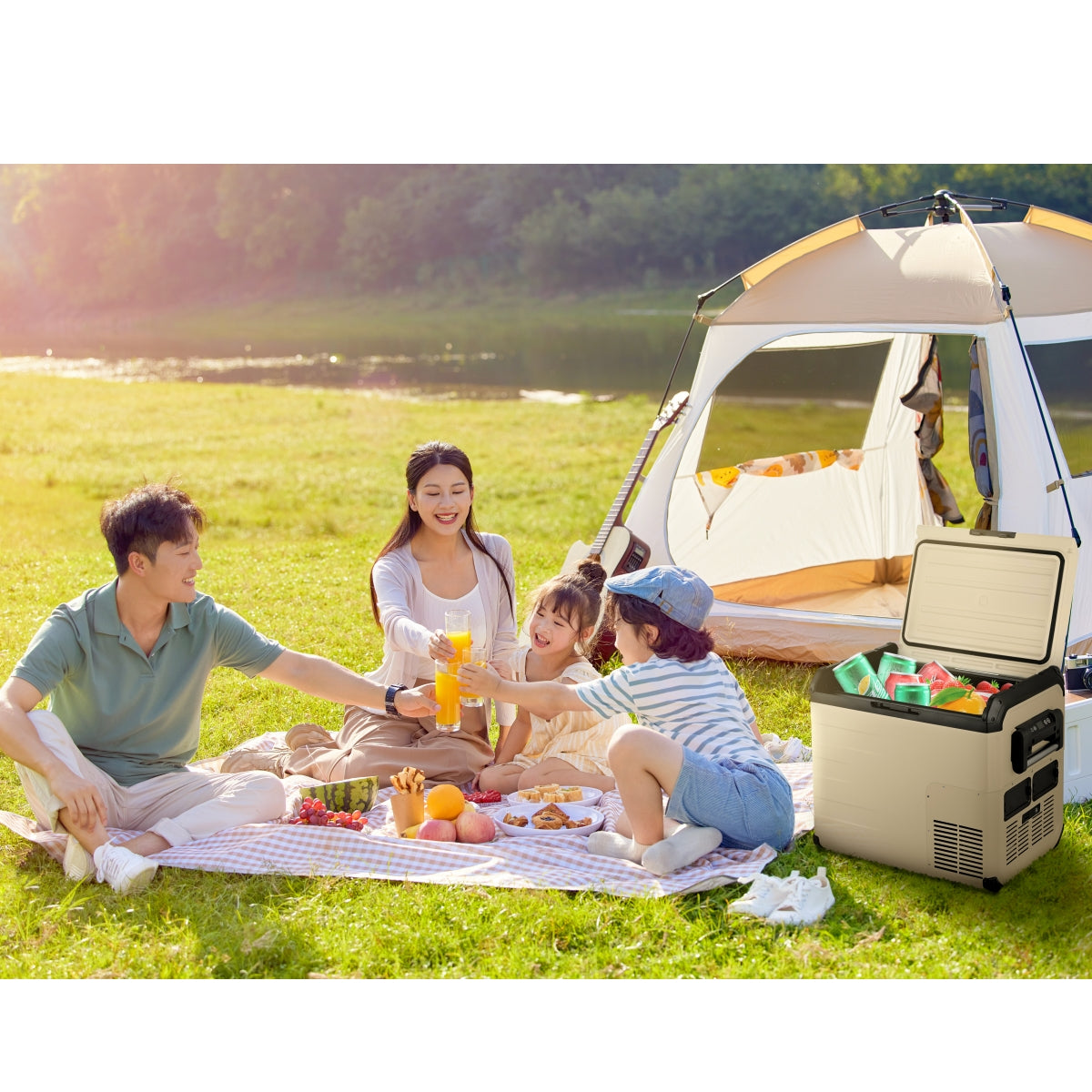 COOL-EXPLORER K35 Portable Car Fridge 35L
