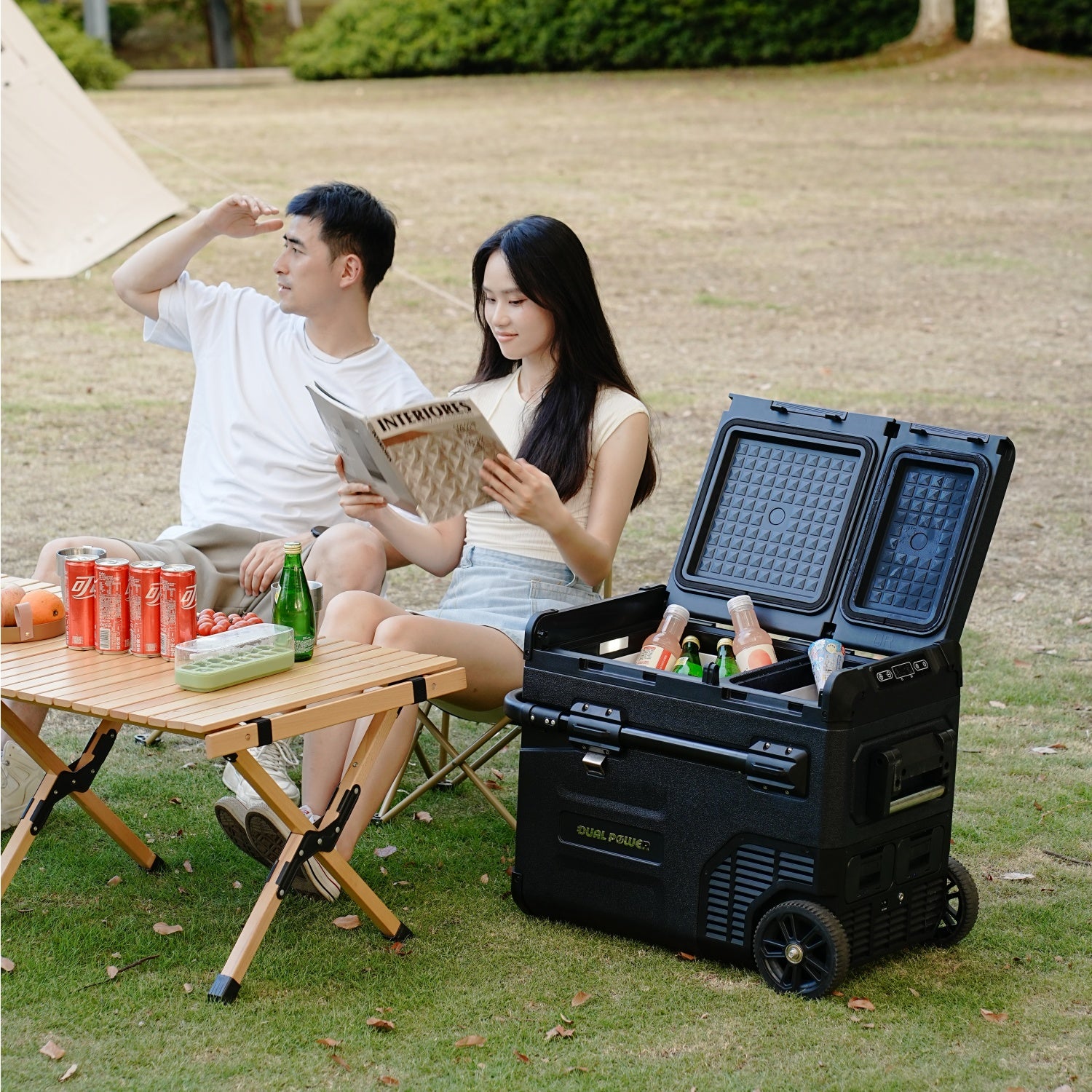 COOL-EXPLORER K45 Portable Car Fridge 45L